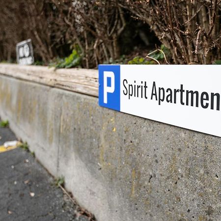 Spirit Apartments - Studio 1 - Kueche - Parkplatz Engelberg Esterno foto
