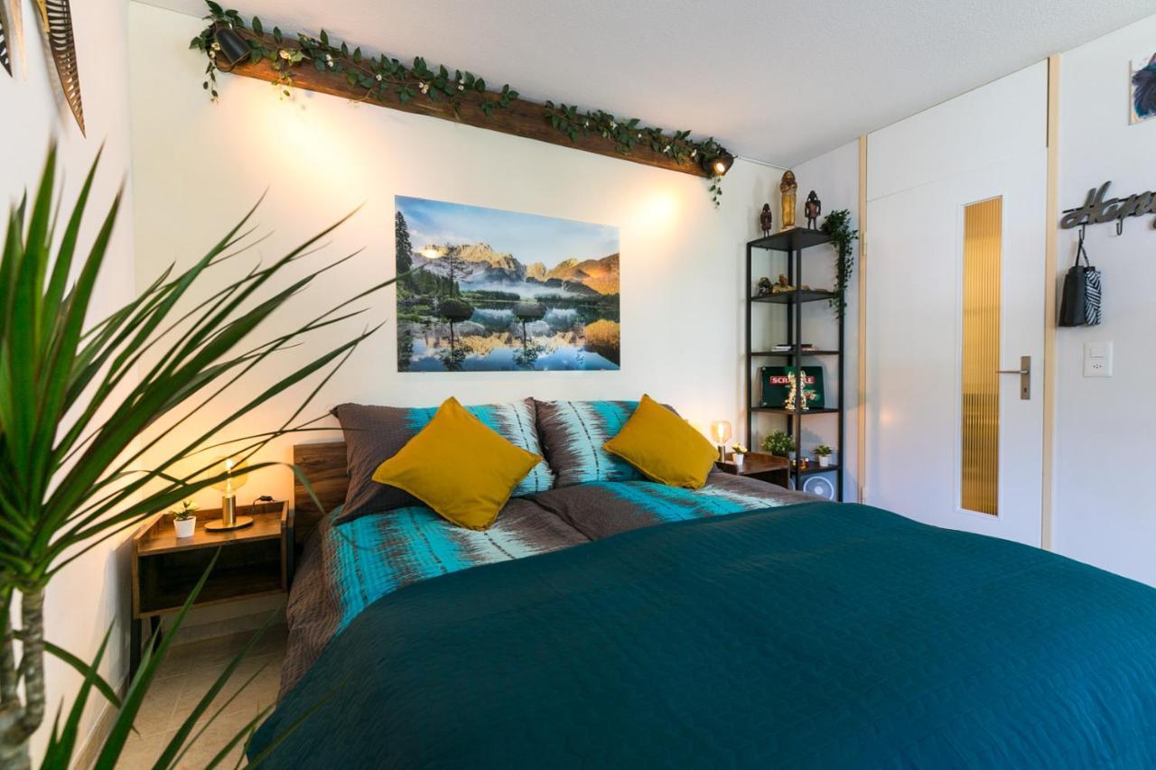 Spirit Apartments - Studio 1 - Kueche - Parkplatz Engelberg Esterno foto